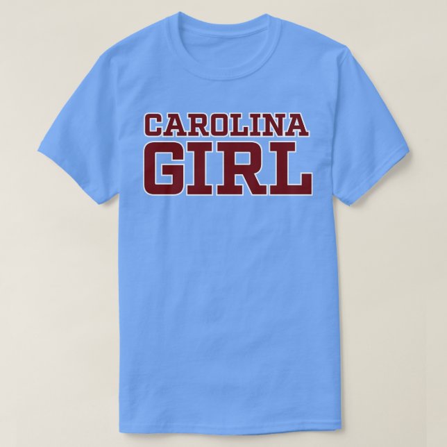 Camiseta chica South North olina Maroon (Diseño del anverso)