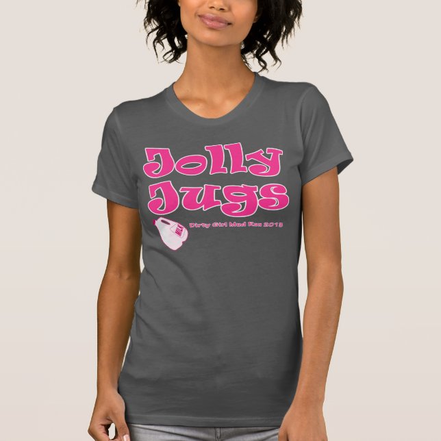 Camiseta Chica sucio de los jarros de pecho de la ventaja (Anverso)