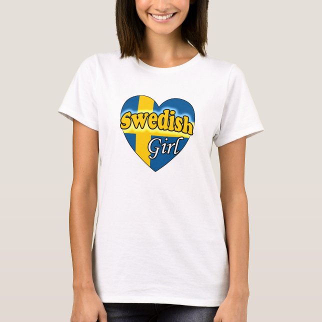 Camiseta Chica Sueca (Anverso)