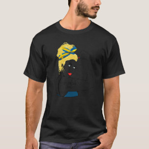 Camiseta Chica Sueca Mujer Fuerte Inquebrantable Tatuaje
