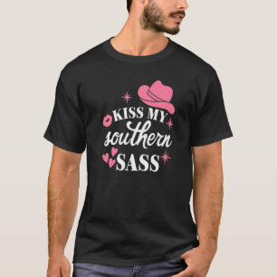 Camiseta Chica sureña descarada vaquera occidental redneck