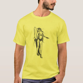 Camiseta Chica surfista
