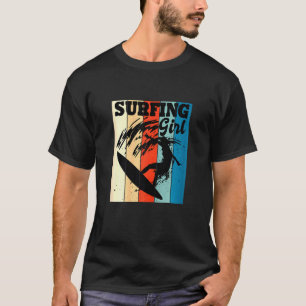 Camiseta Chica Surfista Kitesurfing femenino aprecia las ol