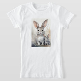 Camiseta Chica T-Shirt con conejitos