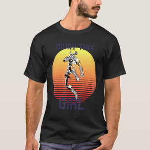 Camiseta Chica tailandés muay Mma Kickboxing Boxing Jiu-Jit
