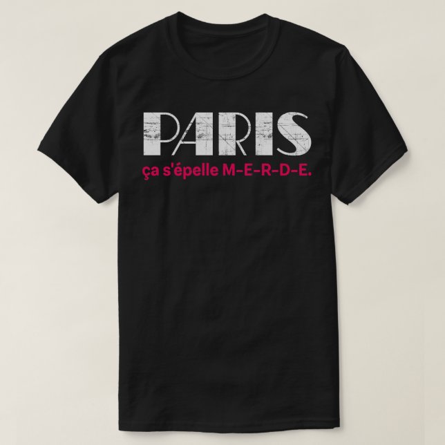 Camiseta Chica Taxi París (Diseño del anverso)