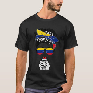 Camiseta Chica Tía Venezolana de Café Genial Bandera de Ven