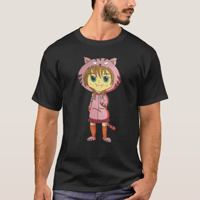 Camiseta Chica Tigre (Anverso)