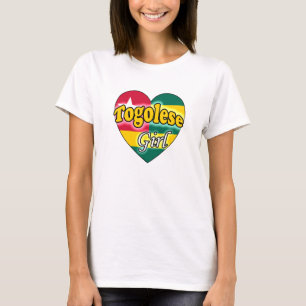 Camiseta Chica togolesa