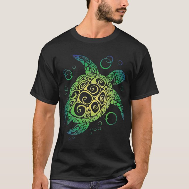Camiseta Chica tortuga marina (Anverso)