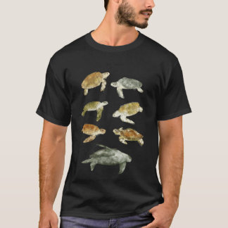 Camiseta Chica tortugas marinas
