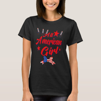 Camiseta Chica totalmente americana 1