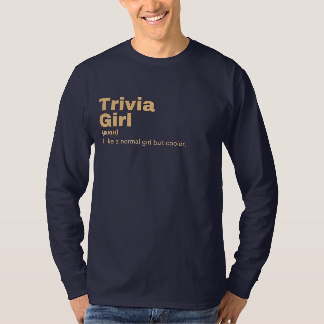 Camiseta  Chica - Trivia (Anverso)