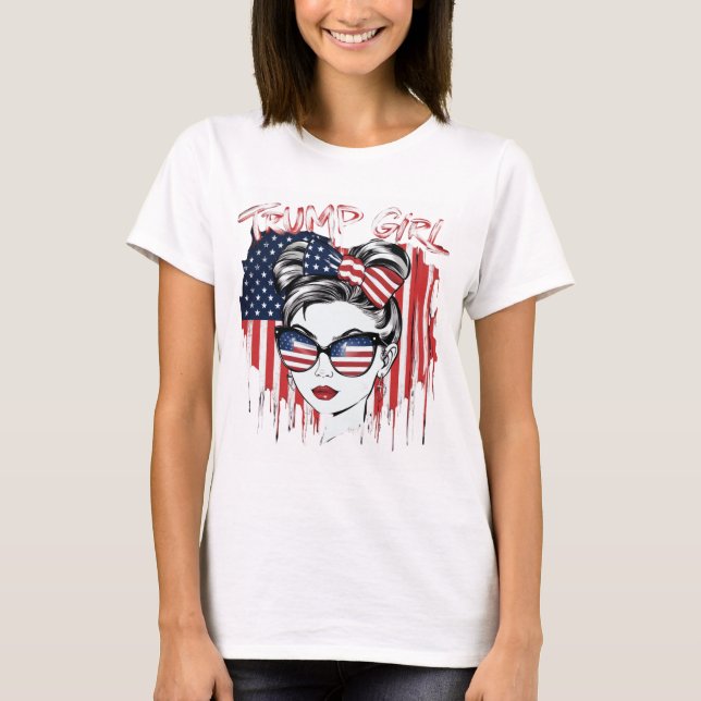CAMISETA CHICA TRUMP (Anverso)