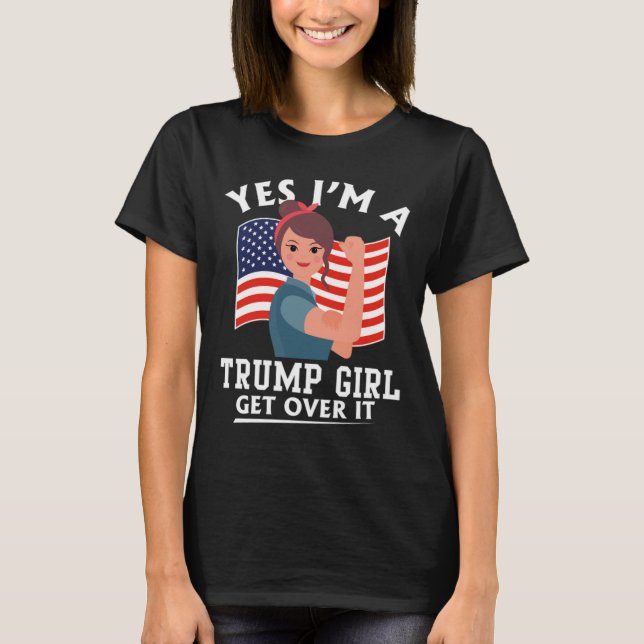 Camiseta Chica Trump (Anverso)