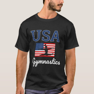 Camiseta Chica Tumbling Team Gear Gymnast Gymnastics Usa Am