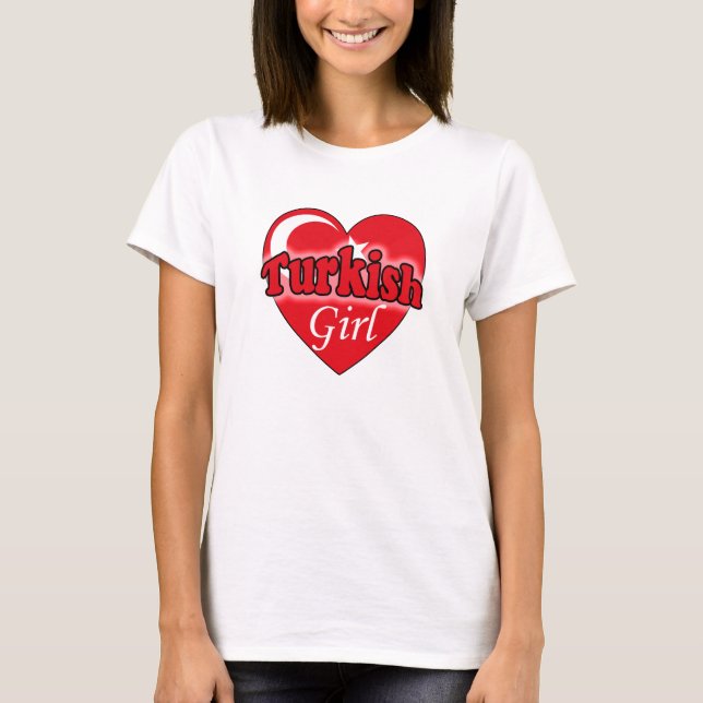 Camiseta Chica turca (Anverso)