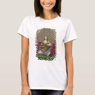 Camiseta Chica turco, bordado, siglo XVIII (grabado)