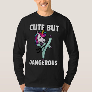Camiseta Chica Unicornio Karate  Taekwondo Jiu Jitsu MMA BJ
