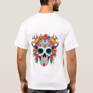Camiseta Chica urbano con audífonos - Pop Art Music Po