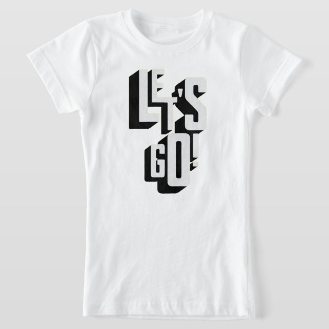 Camiseta chica, vamos (Distribución)