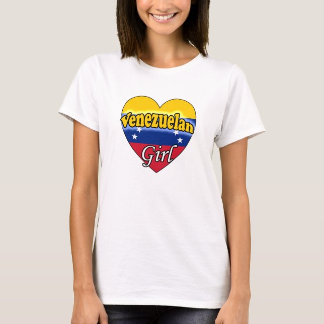 Camiseta Chica Venezolana (Anverso)