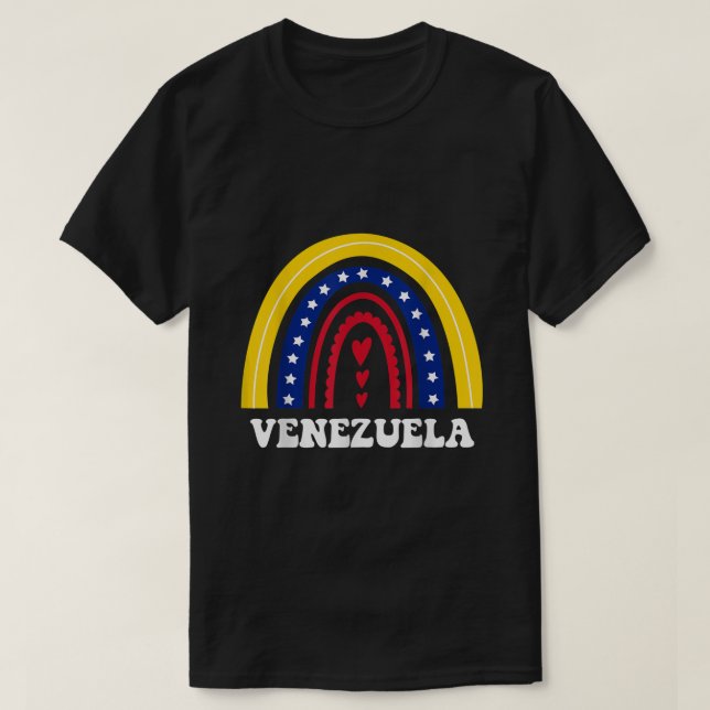 Camiseta Chica venezolana venezuela mujer (Diseño del anverso)