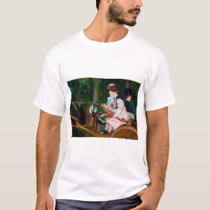 Camiseta Chica viajando en carro, Mary Cassatt