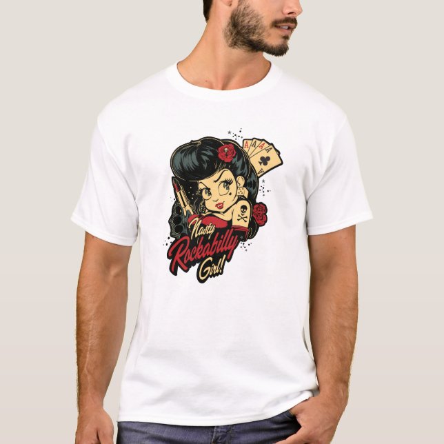 Camiseta chica vintage (Anverso)