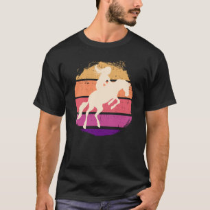 Camiseta Chica Vintage Caballo Riding Ecuestre