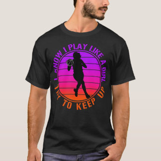 Camiseta Chica Vintage de Baloncesto