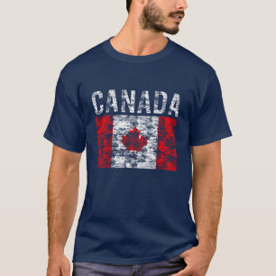 Camiseta Chica vintage de Canadá