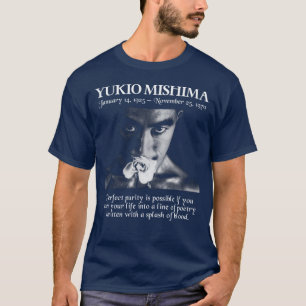 Camiseta Chica vintage de Yukio Mishima
