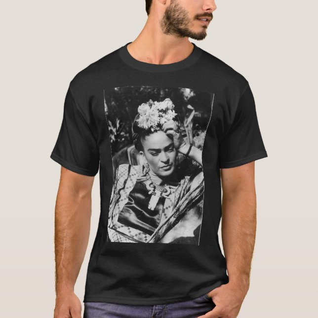 Camiseta Chica vintage Frida (Anverso)