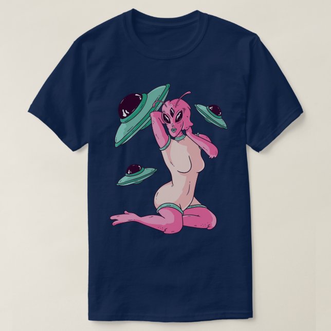 Camiseta Chica Vintage Pin Up (Diseño del anverso)
