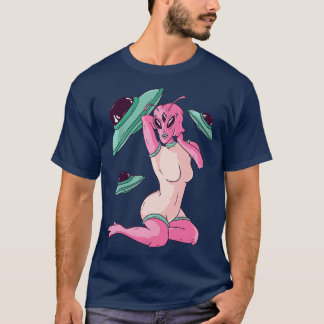 Camiseta Chica Vintage Pin Up