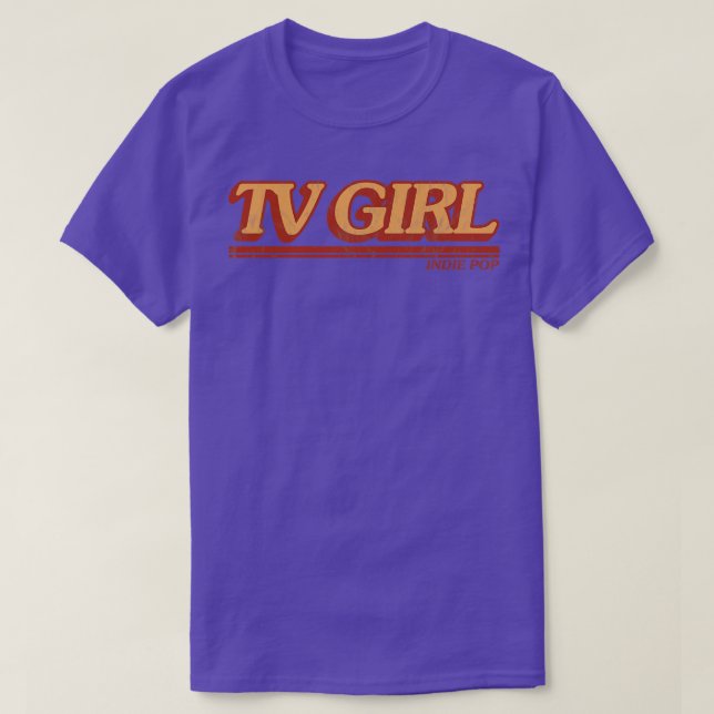 Camiseta Chica Vintage Tv (Diseño del anverso)