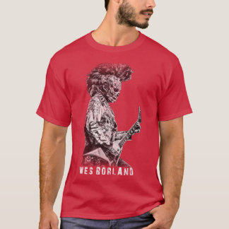 Camiseta chica vintage wes borland mohawk