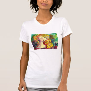 Camiseta Chica VIOLINISTA, VIOLÍN Y CAT
