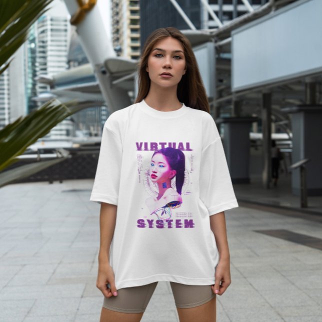 Camiseta Chica virtual de Android (Subido por el creador)