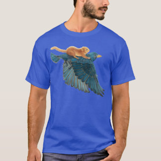 Camiseta Chica Volador de Pájaros Estelares y Dormouse