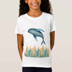 Camiseta Chica Whale Eco