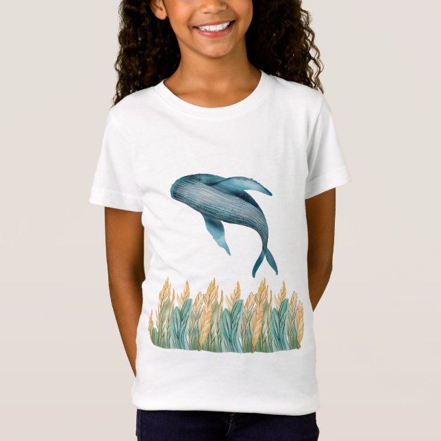 Camiseta Chica Whale Eco (Anverso)