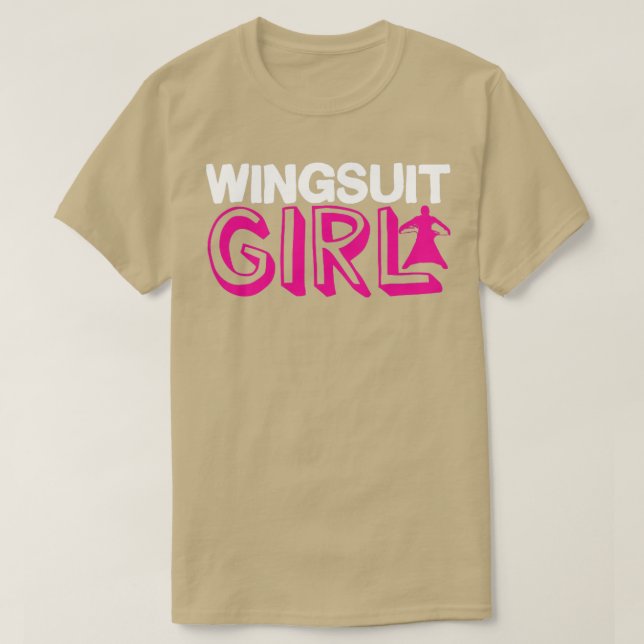 Camiseta Chica Wingsuit Chicas Basejump (Diseño del anverso)