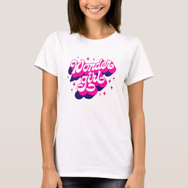 Camiseta Chica Wonder (Anverso)