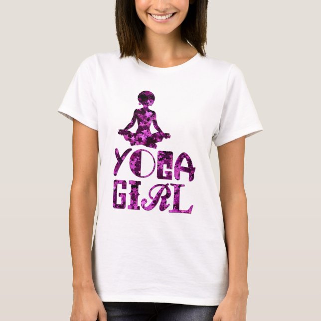 Camiseta CHICA YOGA (Anverso)