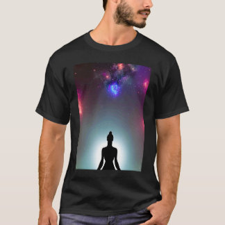 Camiseta Chica Yoga Mujer Saludo al Sol Meditación Chakra