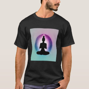 Camiseta Chica Yoga Saludo al Sol Femenino Meditación Chakr