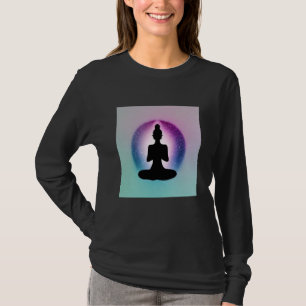 Camiseta Chica Yoga Saludo al Sol Femenino Meditación Chakr