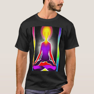 Camiseta Chica Yoga Saludo al Sol Femenino Meditación Chakr